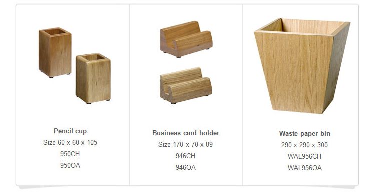 Executive Wood Desk Set - Image 4